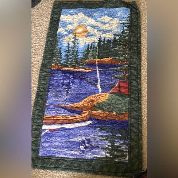 Other - Lake and Trees Quilt Hanger or Runner
